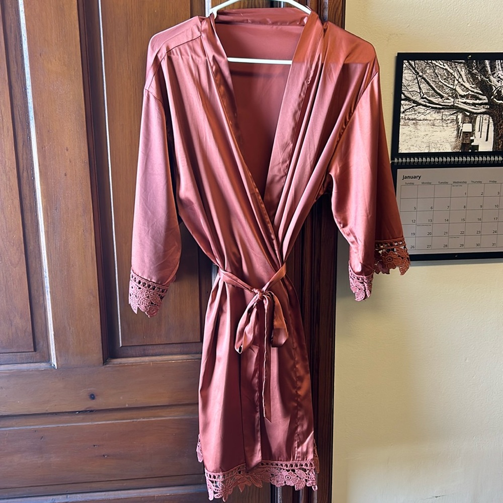 Satin Robe